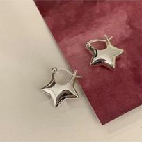 2023 Trendy Pentagram Earrings S925 Silver Needles Y2K Simple Design Star Ear Studs for Women Girls Fashion Jewelry Gifts