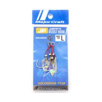 Major Craft JPS-Assist Holo Double Hooks Size L (Size 1/0) 2/Pack (4524)