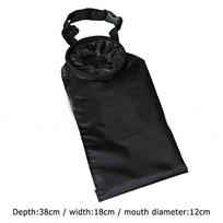 1PC Car Garbage Bag Auto Seat Back Storage Bag Rubbish Bin Leak-proof Trash Can Car Dustbin Organizer Car Interior 1PC black