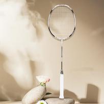Anglies anglies badmintono raketė Viena raketė (22 LBS su sriegiu) balta