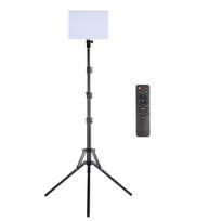 Didelis LED vaizdo šviesos skydelis 45W studijos fotografijos užpildymo lemputė 416vnt LED karoliukai 3200K-5500K pritemdomi US Plug white
