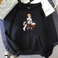 Pandora Hearts Casual Gothic Fashion Long Sleeve Sports Men/Women Four Seasons Street Hoodie S balta
