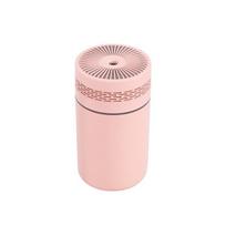 Mini nešiojamas automobilio oro drėkintuvas USB ultragarsinis rūko formuotojas rūkas su spalvingomis šviesomis, nutildytas aromato aliejaus difuzorius namų biurui USB Cable gray