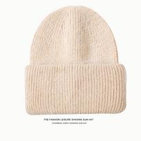 New Rabbit Fur Knitted Beanie Hats Women Grils Outdoor Warmer Skullies Cap Unisex Casual Skiing Bonnet Gorros Ladies Autumn Hats