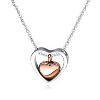 OPK Love Women's Titanium Steel Necklace sidabras
