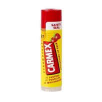 Carmex Strawberry Moisturising Lip Balm Spf15 red