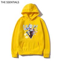 Shenhe Hoodie Unisex Harajuku Graphic Kawaii Genshin Impact Hoodies Unisex Winter Estetiškas megztinis Megztiniai Genshin Hoody Tops L yellow