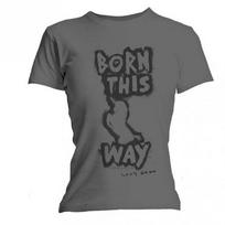 Ladies Lady Gaga Born This Way Artpop The Fame Tee T-Shirts Girls S black