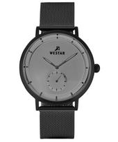 Westar Profile Nerūdijančio plieno pilkas ciferblatas Kvarcinis 50247BBN306 Vyriškas laikrodis pilka
