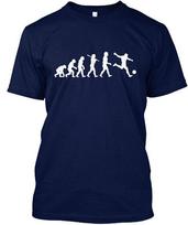 Evolution Of Soccer Football Unisex T-shirt S