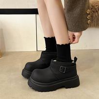 Žieminiai Batai Neperšlampami Batai Moteriški Sniego Batai Pliušiniai Šilti Ankle Boots 40 ruda