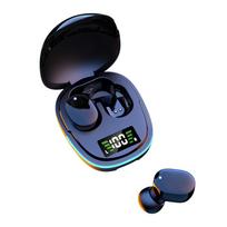 „Bluetooth“ ausinės belaidės sportinės mini ausinės, stereofoninės ausinės juoda