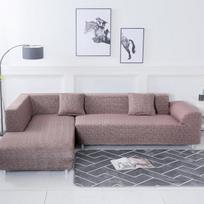 Geometriniai kampiniai sofos užvalkalai svetainei elastiniai elastiniai užvalkalai sofos užvalkalai tamprus sofos rankšluostis L forma Reikia pirkti 2 vnt. 1pc 1-Seat 90-140cm gray