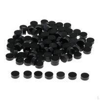 100pcs/Pack Acrylic Guitar Fingerboard Fretboard Dots Inlaid Marker , Black, 6.3 x 2.5mm black