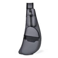Unisex krūtinės krepšys Paprastas laikymo krepšys Lengvas kelioninis maža kuprinė Crossbody Bag Mada Kasdieniai vienetiniai krepšiai pilka spalva