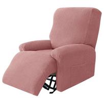 Vienviečio recliner sofos užvalkalas Elastingas fotelio recliner sofos užvalkalas Užvalkalas svetainei Atsipalaidavimo Lazy Boy kėdės užvalkalas 1 Seater white
