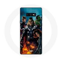 Case - maniacase - Samsung Galaxy Note 9 - Black - Soft - Avengers juoda
