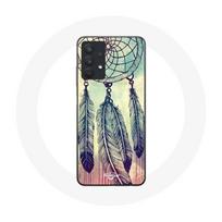 Coque pour samsung galaxy A32 5G Attrape rêve coloré marron ruda
