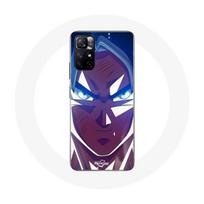 Coque pour Xiaomi Redmi Note 11s 5G Dragon Ball Goku Visage énervé
