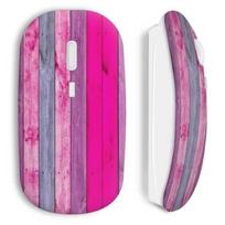 Souris sans fil Mur Design Planches de bois