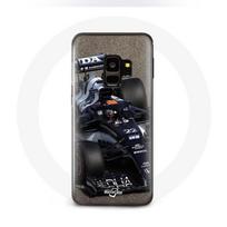 Coque pour Samsung Galaxy S9 Formule 1 Yuki Tsunoda pilote automobile de F1 Bleu mėlyna