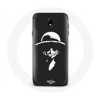 Coque pour Samsung Galaxy J7 2017 One piece Manga Luffy Art