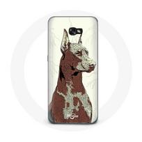 Coque pour Samsung Galaxy A5 2017 Doberman Race de chiens