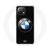 Coque pour Xiaomi Mi 11 Lite BMW Logo fond noir juoda