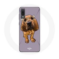 Coque pour Samsung Galaxy A02 Brown Floppy Ears