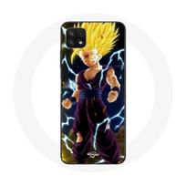 Coque pour Samsung Galaxy A22 5G Dragon ball z Super SSJ2 Gohan