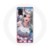 Coque pour Samsung Galaxy A21S Yamato One Piece Anime