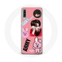 Coque pour Samsung Galaxy A70 BTS Bangtan Garçon BT21 Cooky Jungkook ARMY