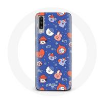 Coque pour Samsung Galaxy A70 BTS Bangtan Sonyeondan BT21 Noël 2023