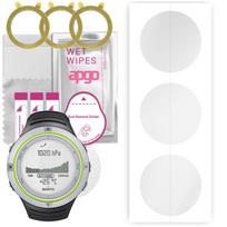 3x apgo Hydrogel ekrano apsauga, skirta Suunto Core šviesiai žaliai, hidrogelio plėvelė, su pozicionavimo sluoksniu, kurį lengva montuoti