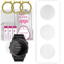 3x apgo hidrogelinė ekrano apsauga, skirta Garmin Tactix 7 Pro, hidrogelio plėvelė, su pozicionavimo sluoksniu lengvas montavimas