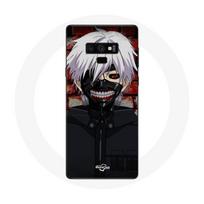 Case - Maniacase - Samsung Galaxy Note 9 - Flexible - Black - Anime Tokyo Ghoul Kaneki Ken