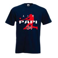 Išpardavimas vaikiški Boston Red Sox David Ortiz  Air Big Papi  2T unisex marškinėliai S