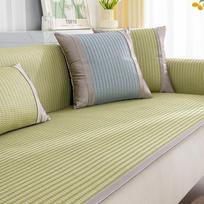 Schoenoplectus Trigueter Palla Sofa Cushion Summer Seat Cushion for Summer New Non-Slip Summer Sofa Cover Dust Cover Cloth Cushion 60*60cm gray