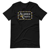 Aladdins Castle Arcade Retro Style Tee Short Sleeve Unisex T-Shirt XXXXL black
