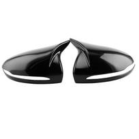 ABS Horns Rearview Mirror Frame Cover Trim For Mercedes Benz C W205 E W213 S class W222 GLC X253 (only Left hand drive country) juoda