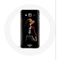 Case - Maniacase - Samsung Galaxy J5 2016 - One Piece Manga Anime Luffy - Silicone - Soft juoda