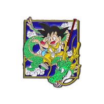 Komiksas Monkey Dragon Creative Emaline Sagė Pin Art Badge Papuošalai dekoravimo priedai blue