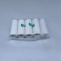 5/10 ritinių mini spausdintuvo popierius, lipnus terminis popierius Spausdinamas lipdukų popierius kišeniniams terminiams spausdintuvams 5 rolls gray