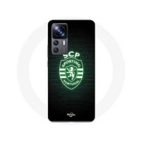 Coque Xiaomi 12T Pro scp sporting portugal lumineux fond noir juoda