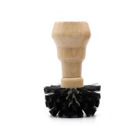 51/54/58mm Portafilter Cleaning Brush, Professional Barista Espresso Coffee Cleaning Brush Tool with Wooden Handle 58mm