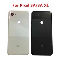 Pixel3A Korpusas Google Pixel 3A / 3A XL Baterijos Galinio Dangtelio Durelės Remontas Pakeitimas Galinis + Kameros Lęšis Šoniniai Mygtukai 3A Black