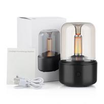 Nešiojamas Mini Aromos Difuzorius USB Oro Drėkintuvas Eterinių Aliejų Naktinė Lemputė Šalto Rūko Purkštuvas Namų Naudojimui Dovana CHINA juoda