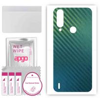 apgo Apsauginis lipdukas nugarėlei, suderinamas su HTC Wildfire R70, Plėvelė, Folija, Vinilas - Raštas Anglies chameleonas CAKA1