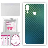 apgo Apsauginis lipdukas nugarėlei, suderinamas su Tecno Camon 11, Apvyniojimo plėvelė, Folija, Vinilas - Raštas Carbon Chameleon CAKA1