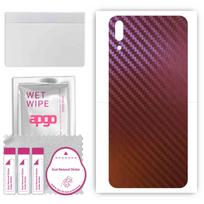 apgo odelės lipdukas plėvelė folija vinilas NUGARĖLEI, suderinamas su Huawei Enjoy 9, atsparus įbrėžimams, lengvai montuojamas - Carbon Chameleon CAKA5